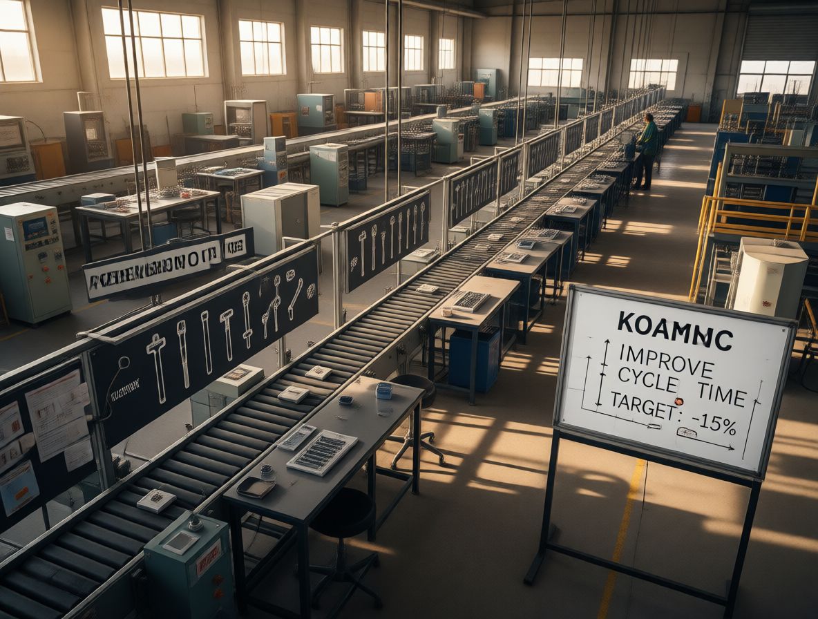 Optimized Production Line After Lean Implementation