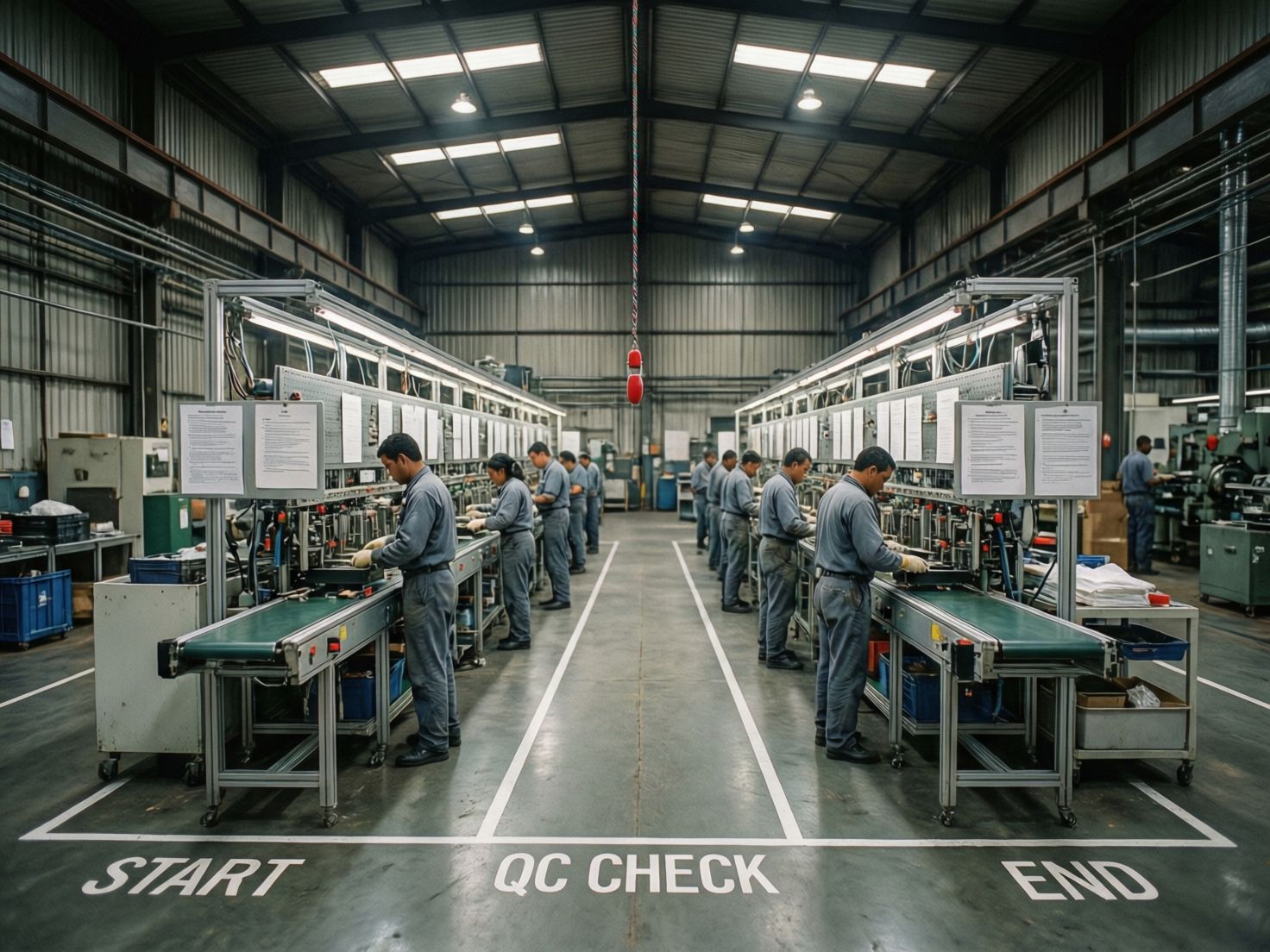 Lean Production Line – Workflow Optimization