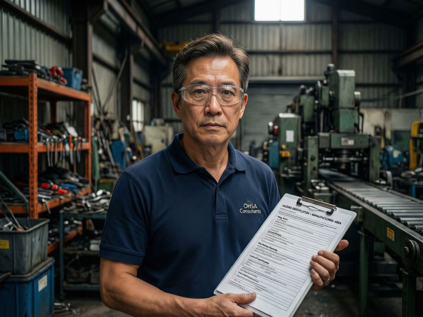 OHSA Risk Assessment in Manufacturing Plant